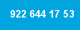 922 644 17 53